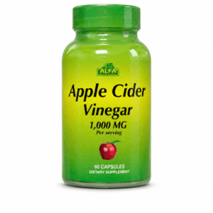 Alfa Vitamins Apple Cider Vinegar 1000 mg 60 Capsules