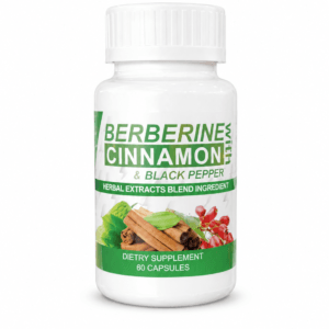 Berberine Cinnamon Black Pepper 60 Capsules