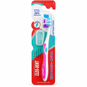Cleo-Dent Triple Protection Maxi Care Soft Toothbrush