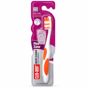 Cleo-Dent Maxi Clean Flex Zone Soft Toothbrush