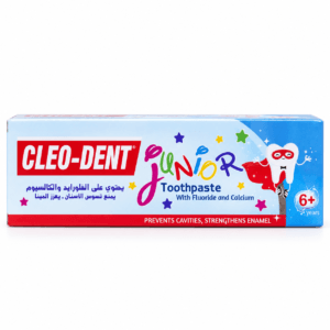Cleo-Dent Junior Fluoride and Calcium Toothpaste 99.5g