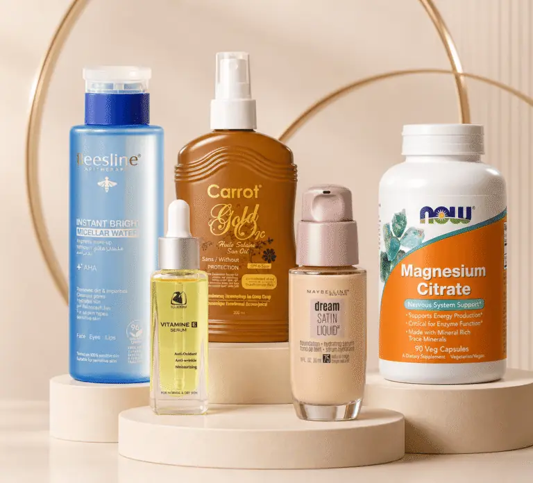 Pharmacist-curated self-care products