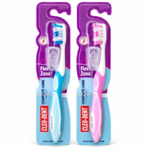 Cleo-Dent Complete Care Flex Zone Soft Toothbrush