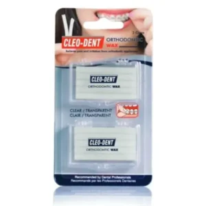 Cleo-Dent Clear Orthodontic Wax 2 Cases