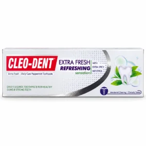 Cleo-Dent Extra Fresh Peppermint Toothpaste 98.9g