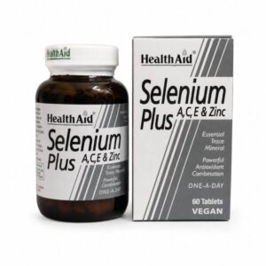 HealthAid Selenium Plus 60 Vegan Tablets