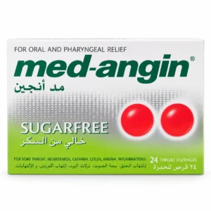Med-Angin Sugarfree Lozenges 24 pack product box