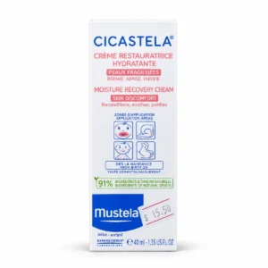 Mustela Cicastela Moisture Recovery Cream 40 ml front product view