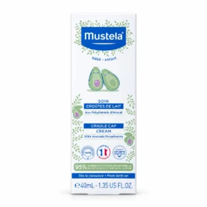 Mustela Cradle Cap Cream with Avocado Polyphenols 40 ml front product view