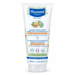 Mustela Detangling & Nourishing Cream Shampoo 200 ml front product view