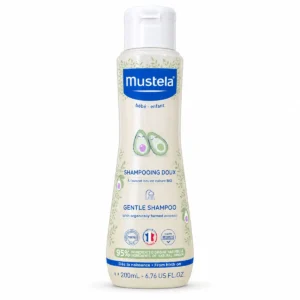 Mustela Gentle Shampoo with Organic Avocado 200 ml front product view