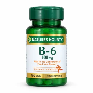 Nature's Bounty Vitamin B-6 100 mg 100 tablets