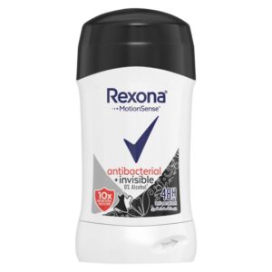 Rexona Motionsense Anti-Bacterial + Invisible Black & White Clothes Stick