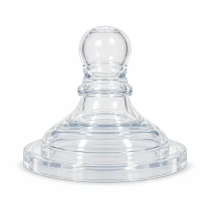 Optimal wide neck silicone nipple 0 months